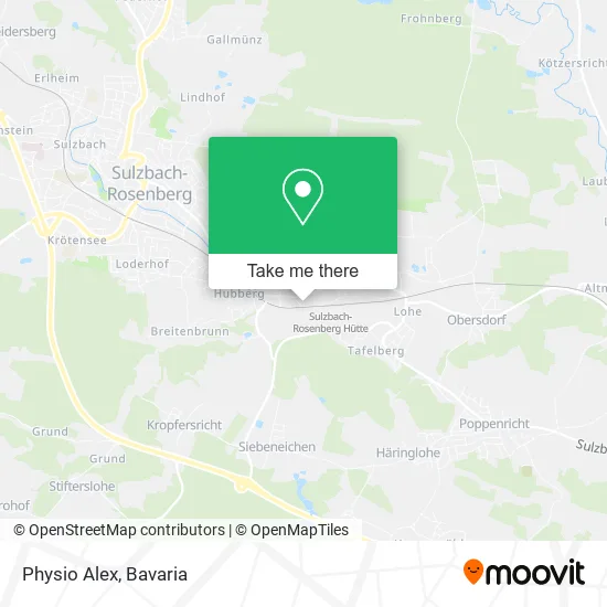 Карта Physio Alex