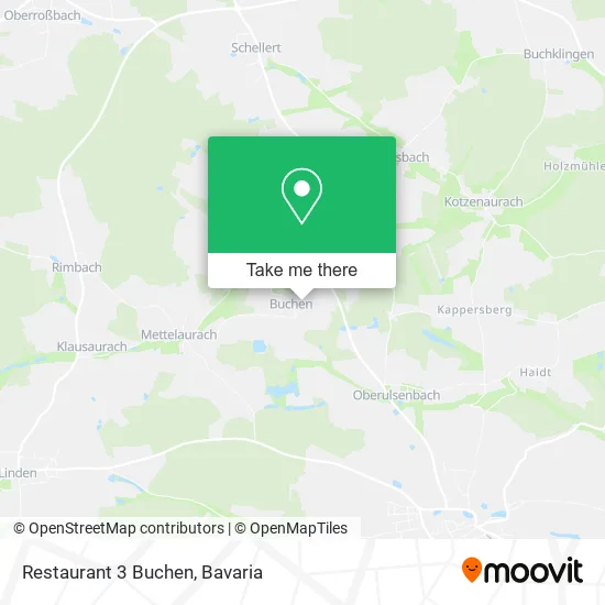 Карта Restaurant 3 Buchen