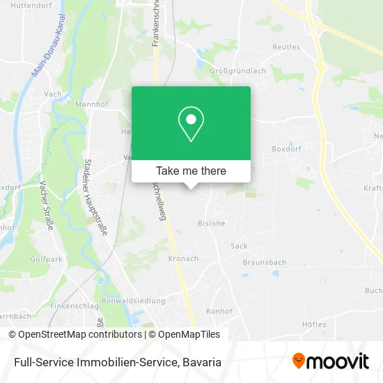 Карта Full-Service Immobilien-Service