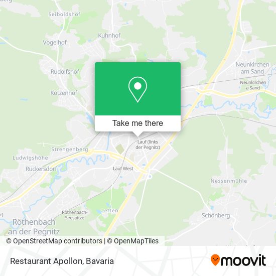 Карта Restaurant Apollon