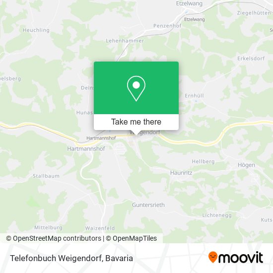 Telefonbuch Weigendorf map