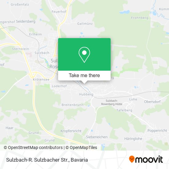Карта Sulzbach-R. Sulzbacher Str.