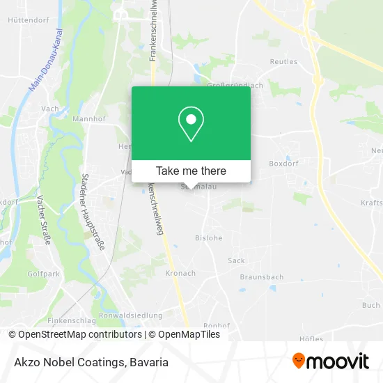 Карта Akzo Nobel Coatings