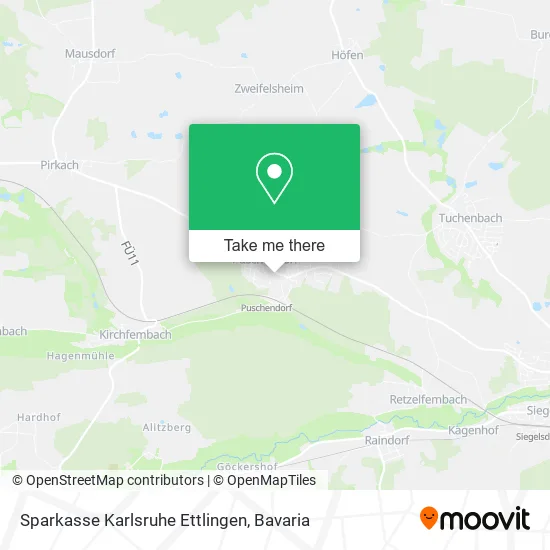 Карта Sparkasse Karlsruhe Ettlingen
