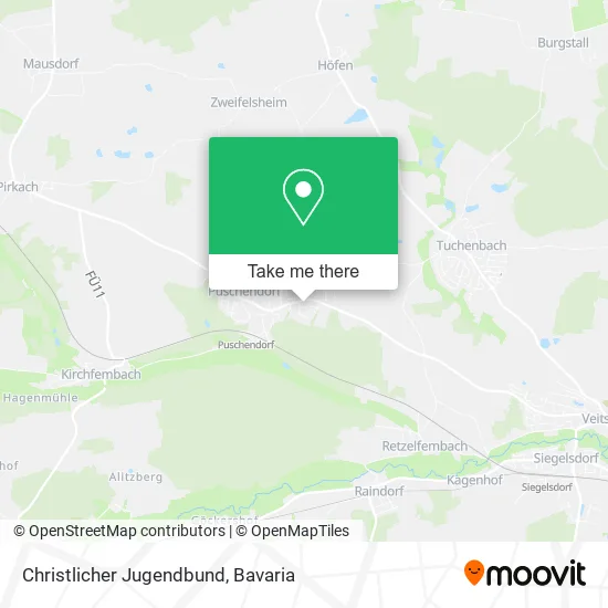 Карта Christlicher Jugendbund