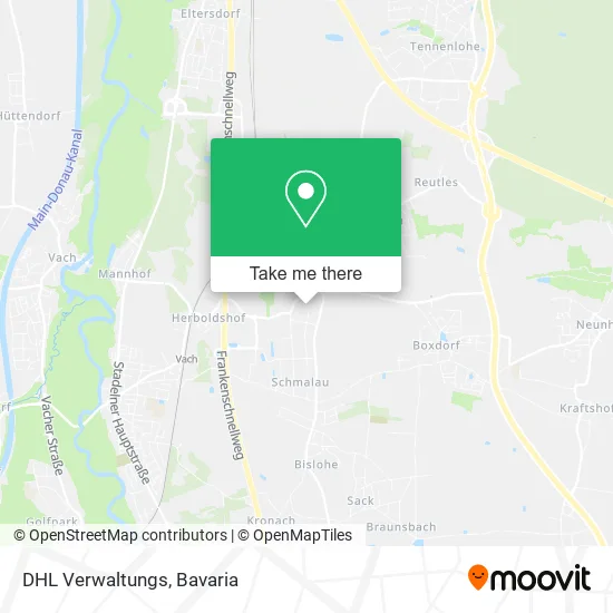Карта DHL Verwaltungs