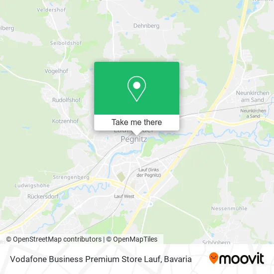 Карта Vodafone Business Premium Store Lauf