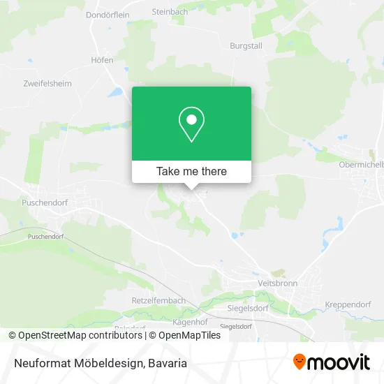 Карта Neuformat Möbeldesign