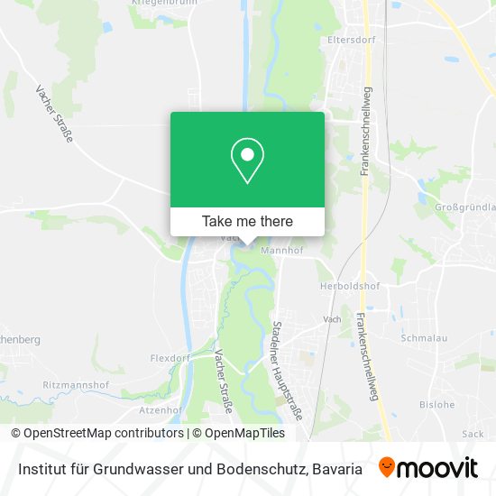 Institut für Grundwasser und Bodenschutz map