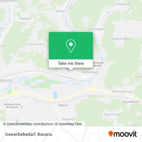 Gewerbebedarf map