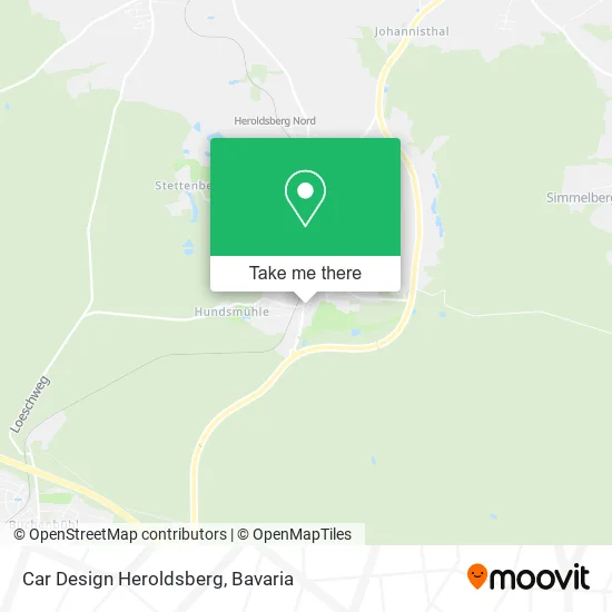 Карта Car Design Heroldsberg