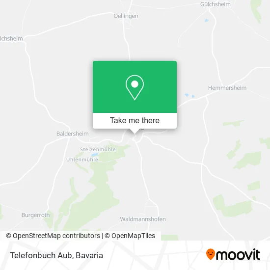Карта Telefonbuch Aub