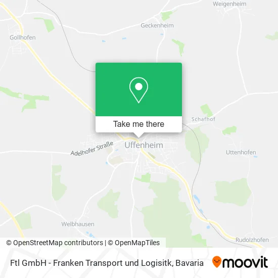 Карта Ftl GmbH - Franken Transport und Logisitk