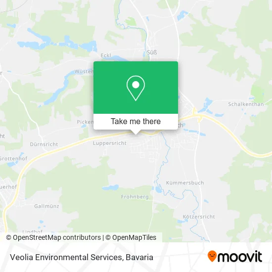 Карта Veolia Environmental Services