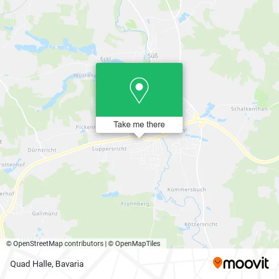 Карта Quad Halle