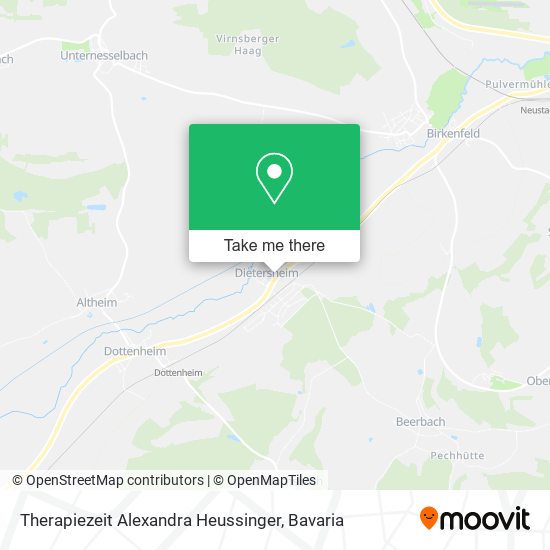 Therapiezeit Alexandra Heussinger map