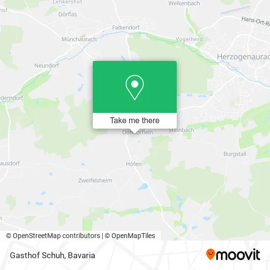 Карта Gasthof Schuh