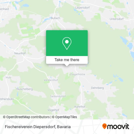 Fischereiverein Diepersdorf map
