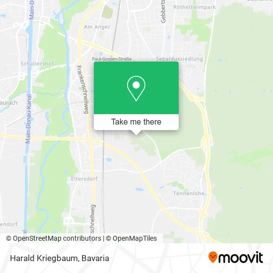 Карта Harald Kriegbaum