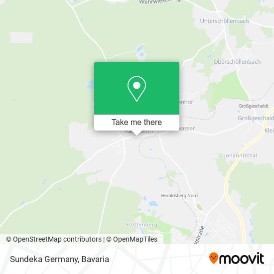 Sundeka Germany map