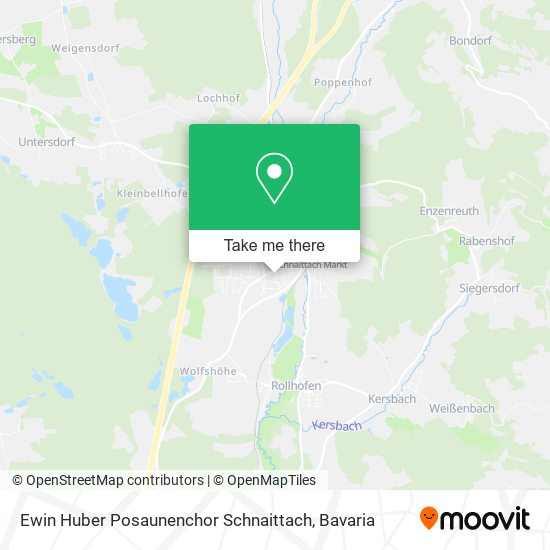 Карта Ewin Huber Posaunenchor Schnaittach