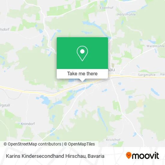 Карта Karins Kindersecondhand Hirschau