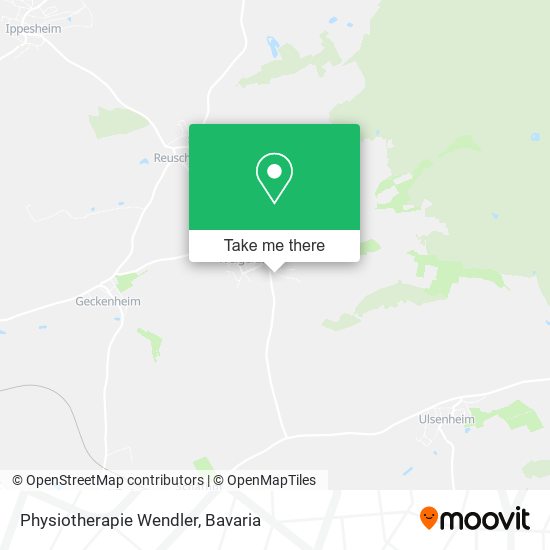 Physiotherapie Wendler map