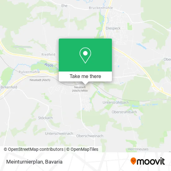 Карта Meinturnierplan