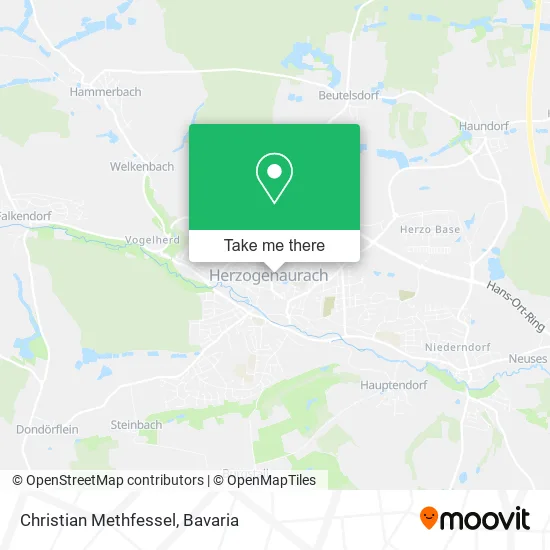 Карта Christian Methfessel