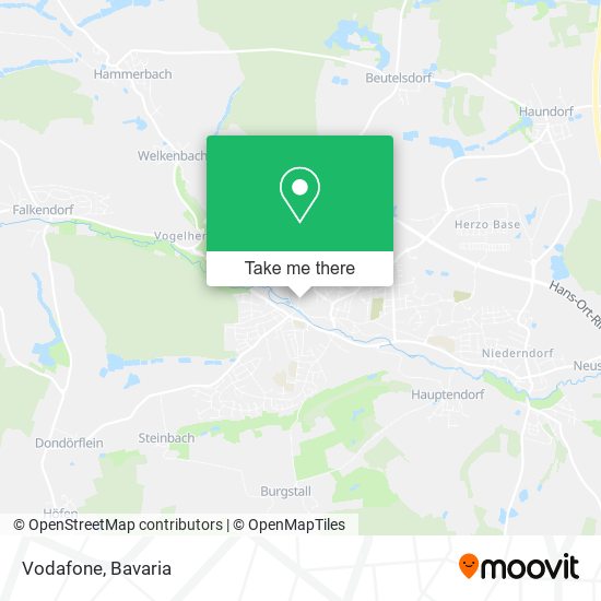 Vodafone map