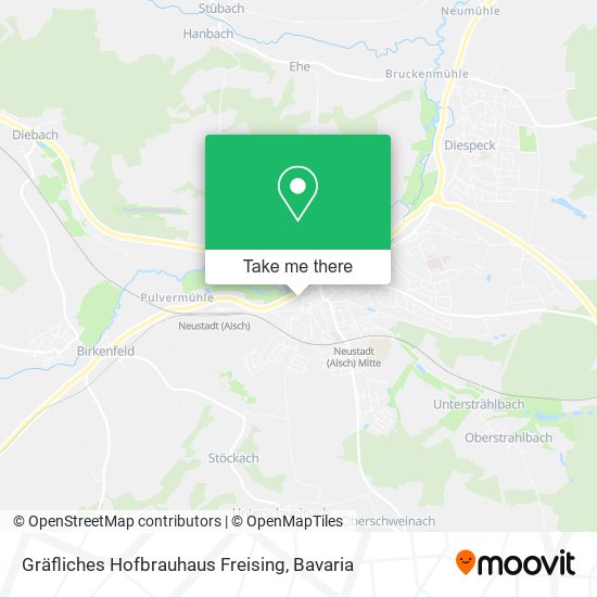 Gräfliches Hofbrauhaus Freising map