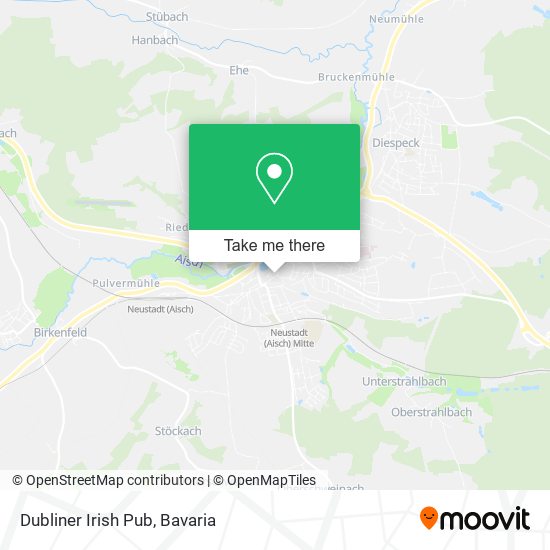 Карта Dubliner Irish Pub