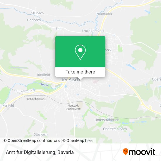 Amt für Digitalisierung map