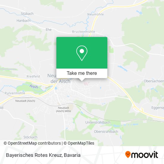 Bayerisches Rotes Kreuz map