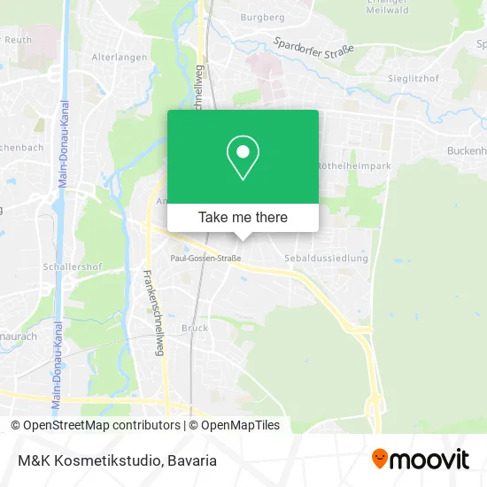 Карта M&K Kosmetikstudio