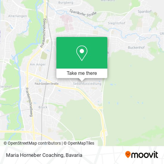 Maria Horneber Coaching map