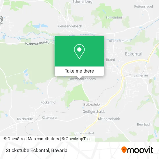 Карта Stickstube Eckental