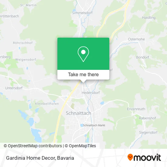 Карта Gardinia Home Decor