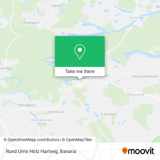 Карта Rund Ums Holz Hartwig
