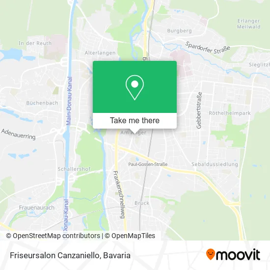 Карта Friseursalon Canzaniello