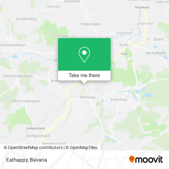 Карта Eathappy