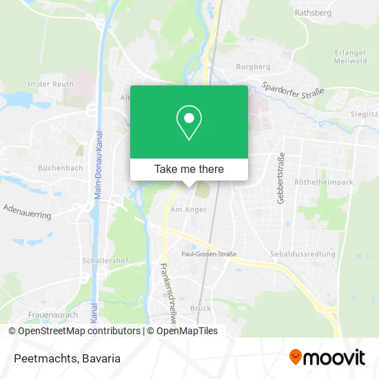 Карта Peetmachts