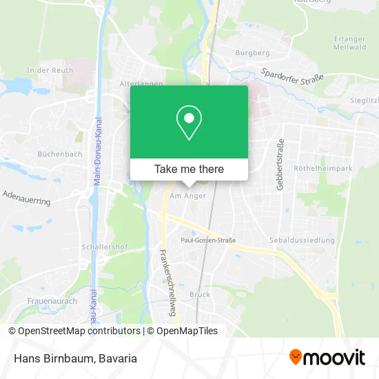 Карта Hans Birnbaum