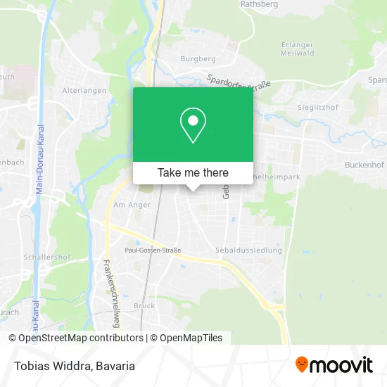 Карта Tobias Widdra