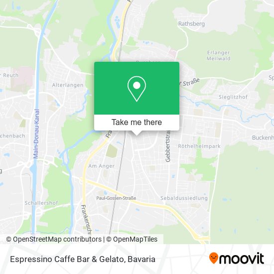Карта Espressino Caffe Bar & Gelato