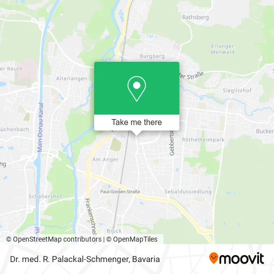 Карта Dr. med. R. Palackal-Schmenger