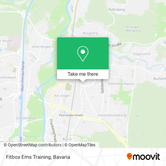 Карта Fitbox Ems Training