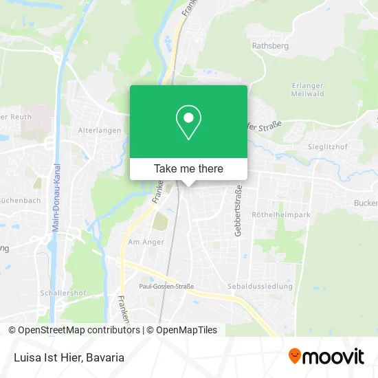 Карта Luisa Ist Hier