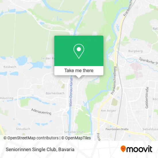 Карта Seniorinnen Single Club