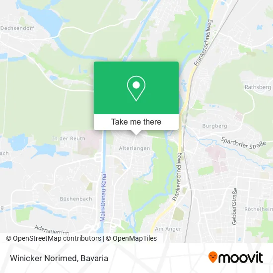 Карта Winicker Norimed